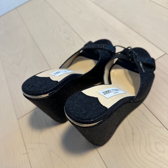 Jimmy Choo Platform Black Shoes 36 size - Picture 6 of 8